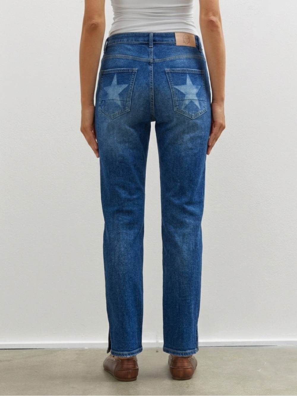 (+) People Fatima Italian Luxury Star Pocket Jeans NWT 29